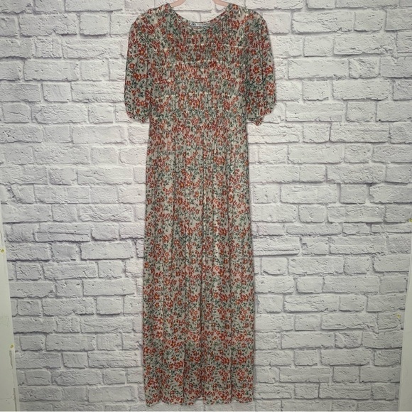 Zara Floral Cottagecore Maxi Dress - Picture 5 of 15